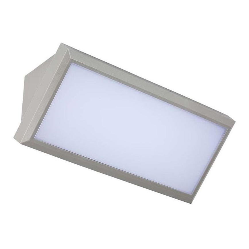 LED Екстериорен аплик LED/20W/230V 6400K IP65 сив