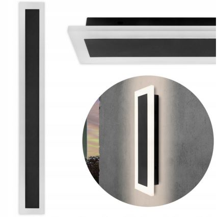 LED Екстериорен аплик LED/24W/230V IP54 черен