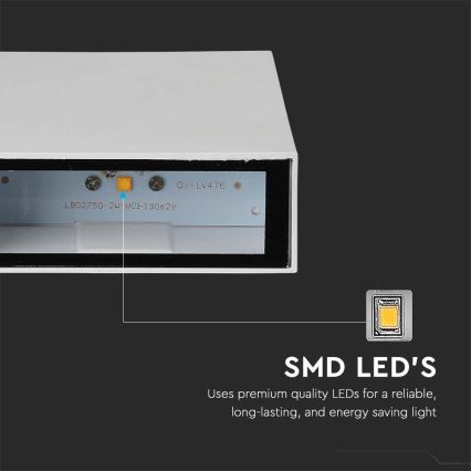 LED Екстериорен аплик LED/4W/230V 3000K IP65 бял