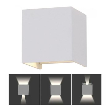 LED Екстериорен аплик LED/5W/230V 3000K IP65 бял