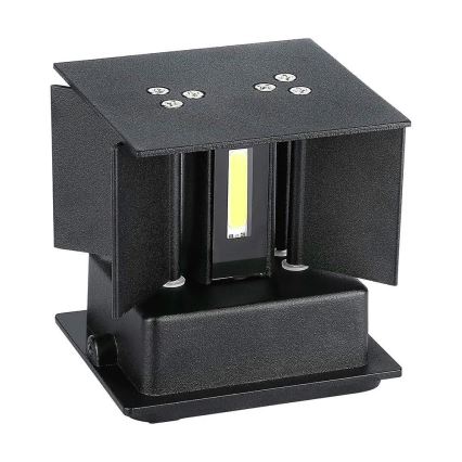 LED Екстериорен аплик LED/5W/230V 3000K IP65 черен