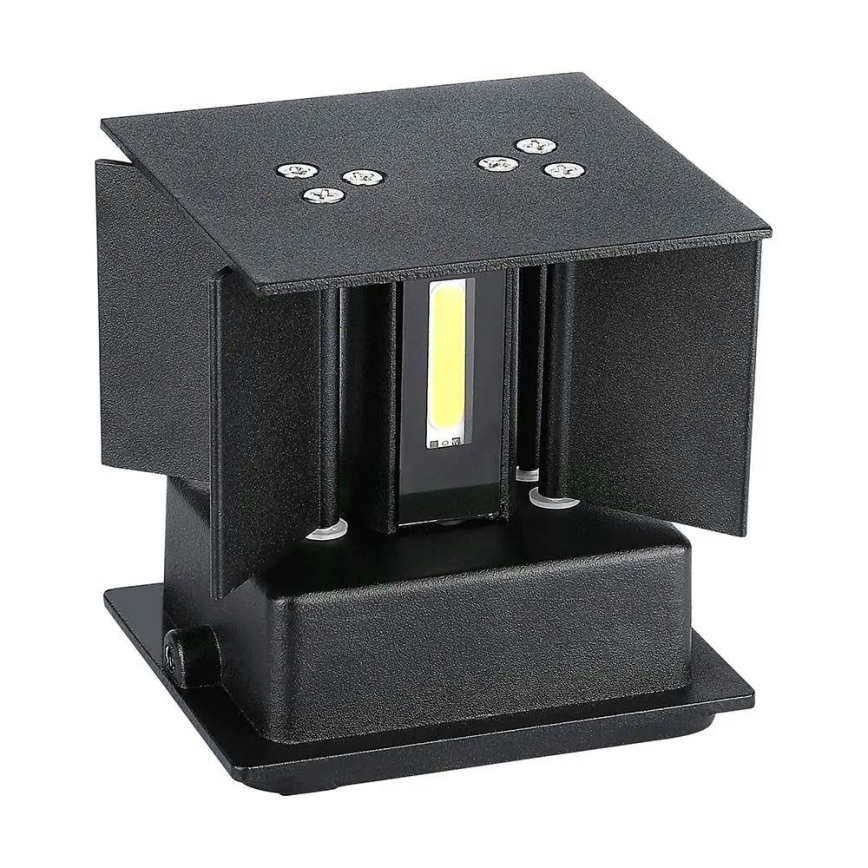 LED Екстериорен аплик LED/5W/230V 3000K IP65 черен