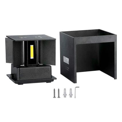 LED Екстериорен аплик LED/5W/230V 3000K IP65 черен