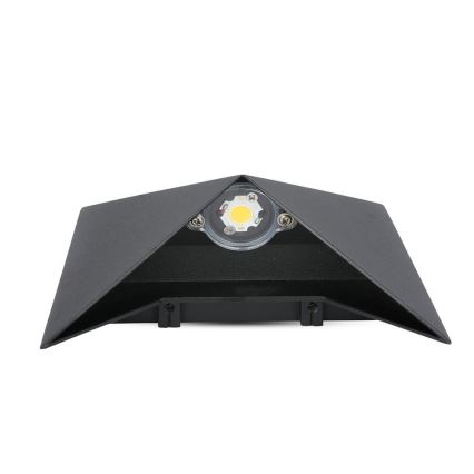 LED Екстериорен аплик LED/5W/230V 3000K IP65 черен