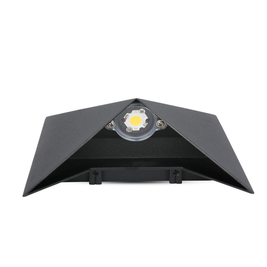 LED Екстериорен аплик LED/5W/230V 3000K IP65 черен