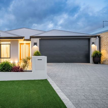 LED Екстериорен аплик LED/5W/230V 3000K IP65 черен