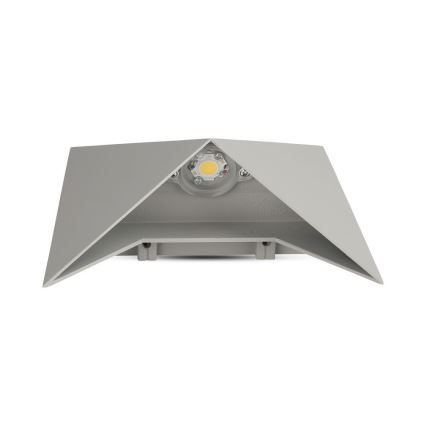 LED Екстериорен аплик LED/5W/230V 3000K IP65 сив