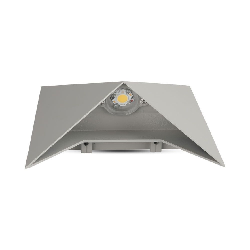 LED Екстериорен аплик LED/5W/230V 3000K IP65 сив