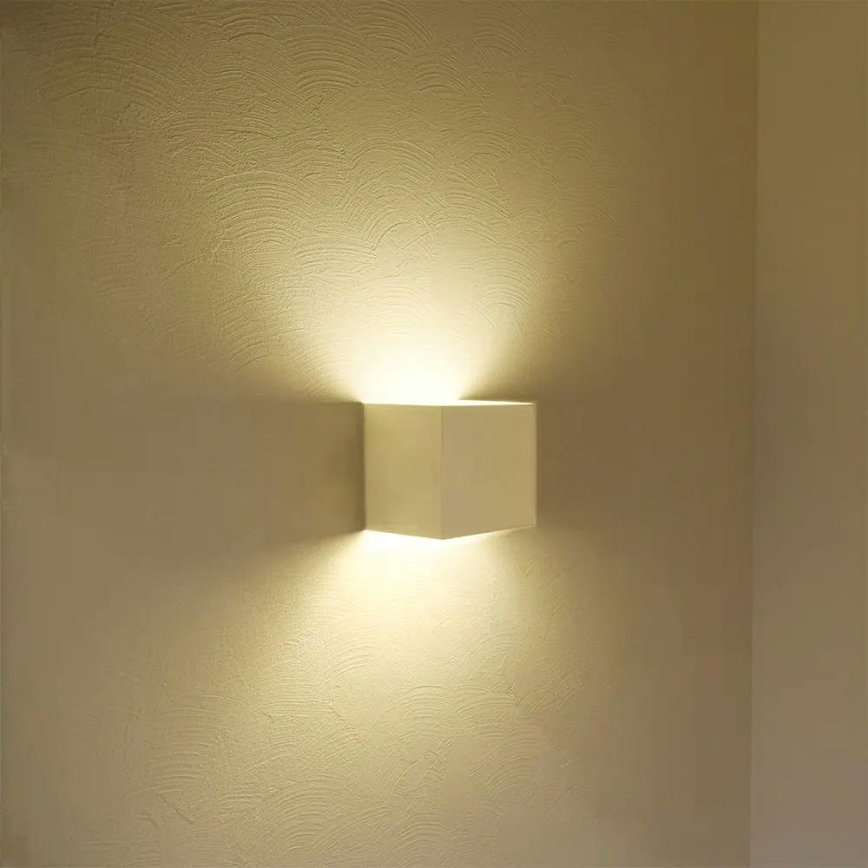 LED Екстериорен аплик LED/5W/230V 4000K IP65 бял