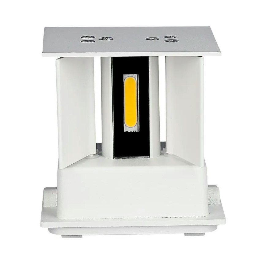 LED Екстериорен аплик LED/5W/230V 4000K IP65 бял