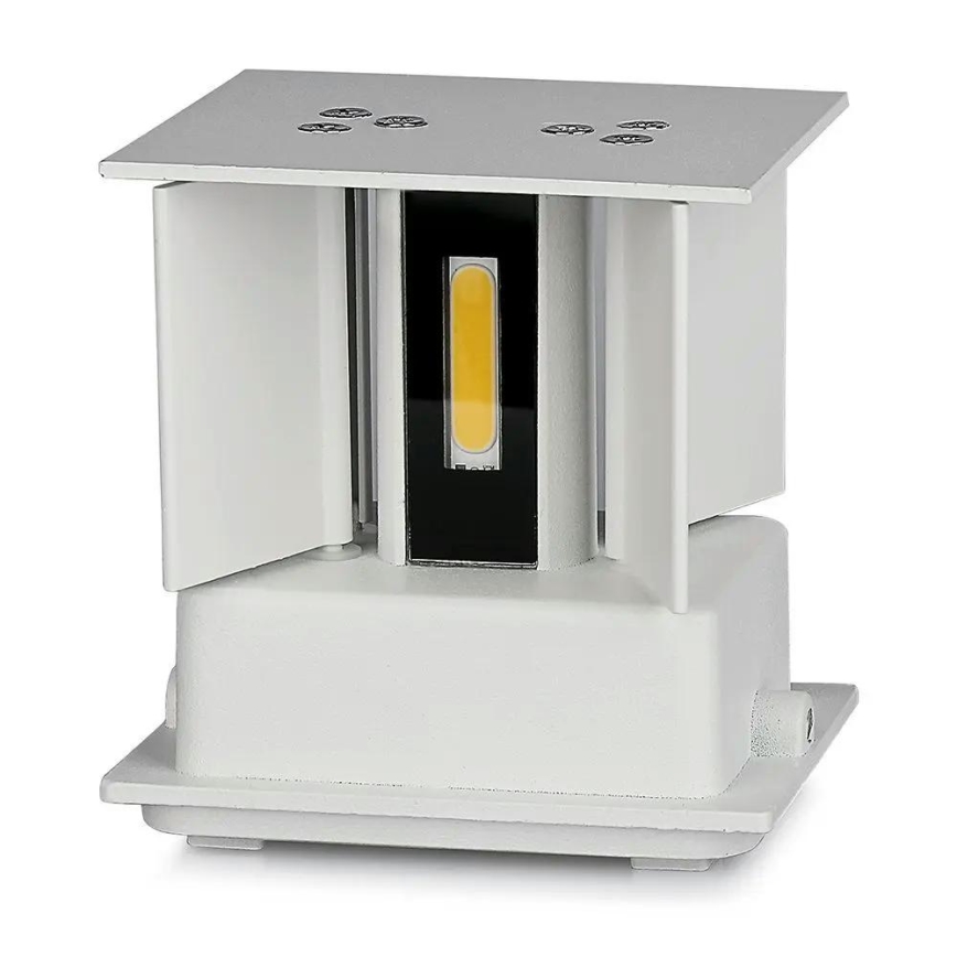 LED Екстериорен аплик LED/5W/230V 4000K IP65 бял