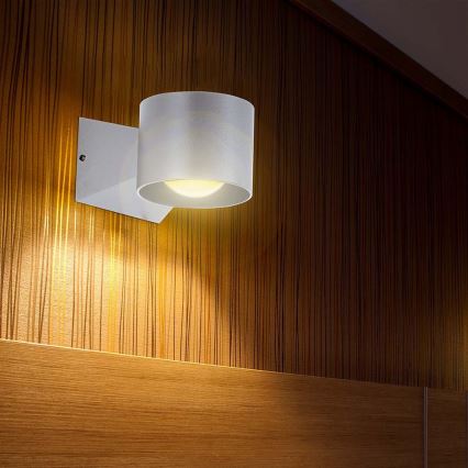 LED Екстериорен аплик LED/5W/230V 4000K IP65 бял