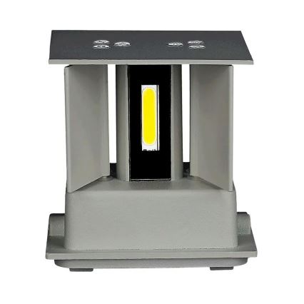LED Екстериорен аплик LED/5W/230V 4000K IP65 сив