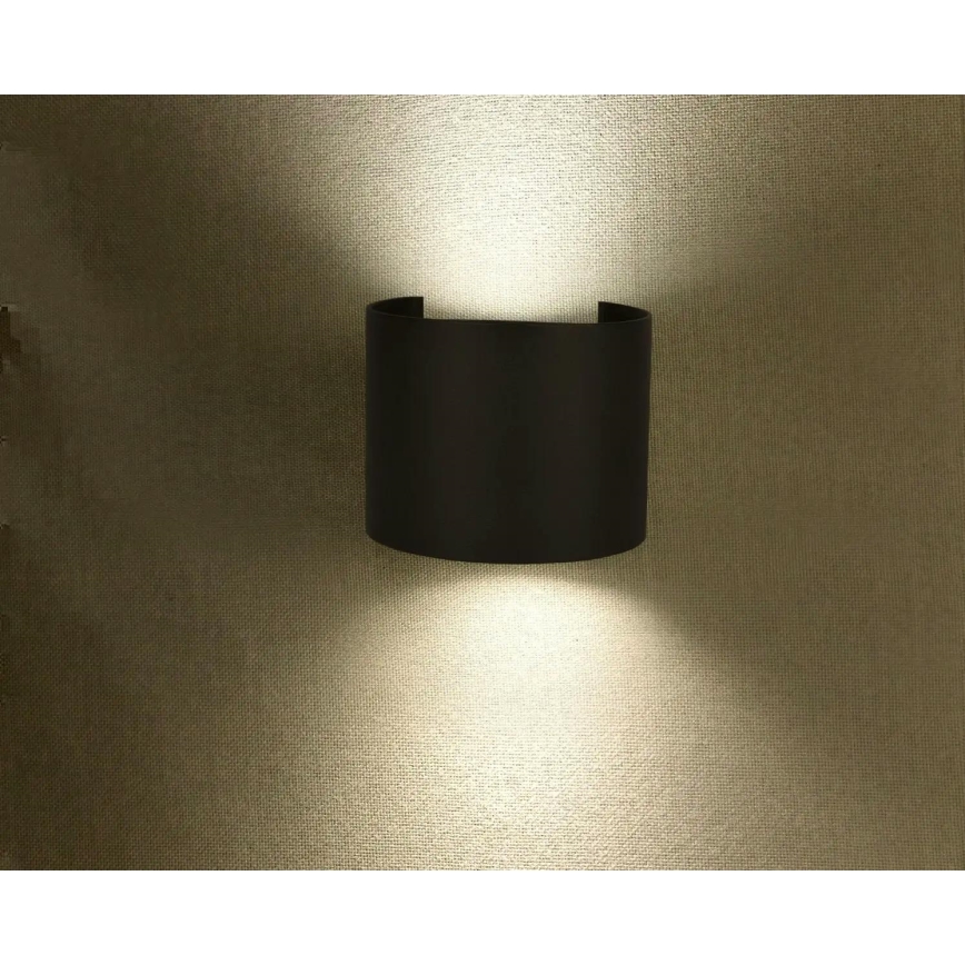 LED Екстериорен аплик LED/6W/230V 4000K IP65 черен