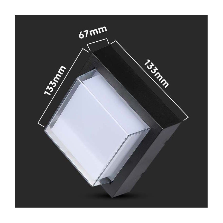 LED Екстериорен аплик LED/7W/230V 3000K IP65