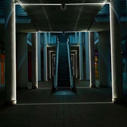 LED Екстериорен wall flexible лампа LED/7W/230V 4000K IP65 черен