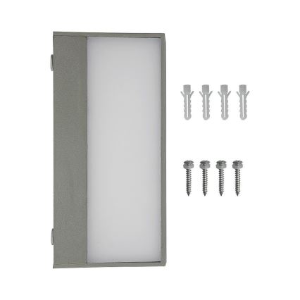LED Екстериорен аплик LED/9W/230V 4000K IP65
