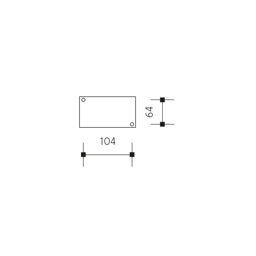 LED Екстериорен аплик NATURA LED/12W/230V 4000K IP65 кафяв/антрацит