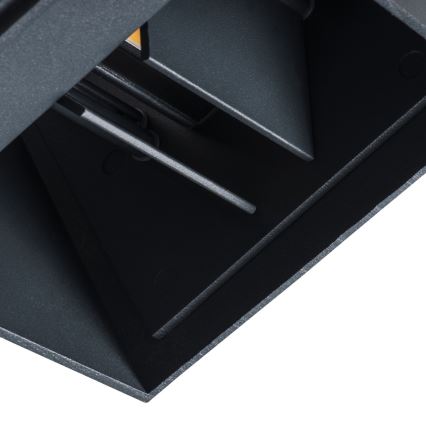 LED Екстериорен аплик REKA LED/7W/230V IP54 антрацит