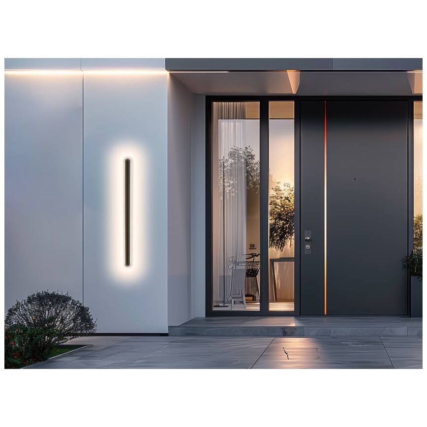 LED Екстериорен аплик STICK LED/28W/230V IP65 3000K 90 см