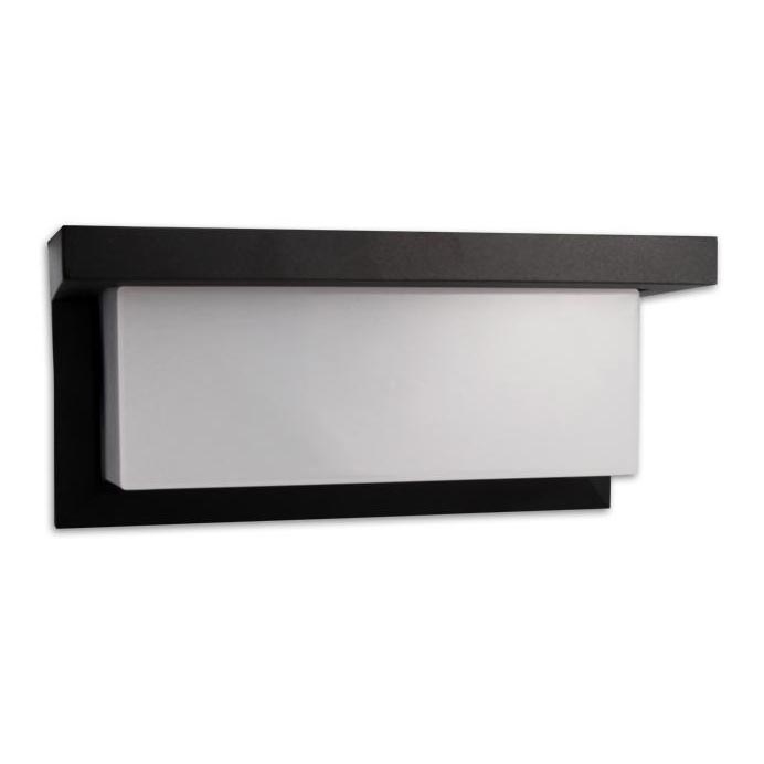 LED Екстериорен аплик със сензор LED/12W/230V IP54 черен