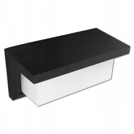 LED Екстериорен аплик със сензор LED/12W/230V IP54 черен