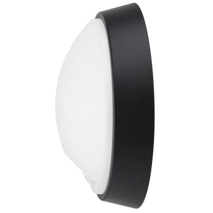 LED Екстериорен аплик със сензор LED/12W/230V 3000/4000/6500K IP65 черен