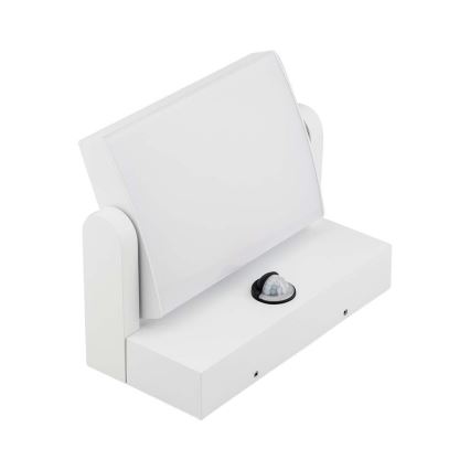 LED Екстериорен аплик със сензор LED/17W/230V 3000K IP65 бял