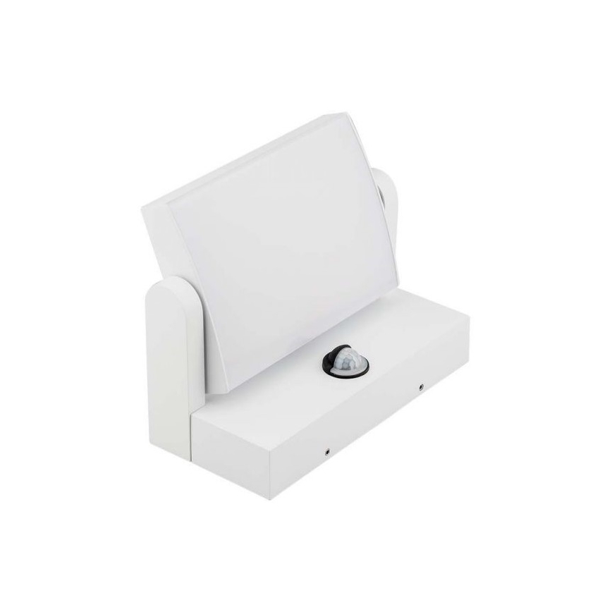 LED Екстериорен аплик със сензор LED/17W/230V 4000K IP65 бял
