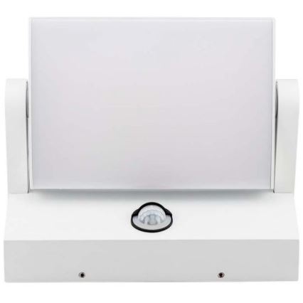 LED Екстериорен аплик със сензор LED/17W/230V 4000K IP65 бял