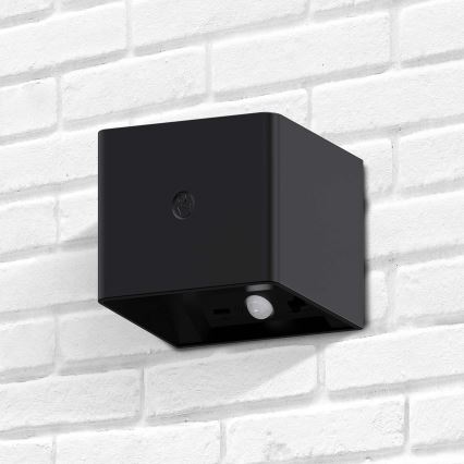 LED Димируем стена докосване лампа със сензор MIRI LED/2,5W/3,7V 3000/4000/6400K 4000 mAh черен