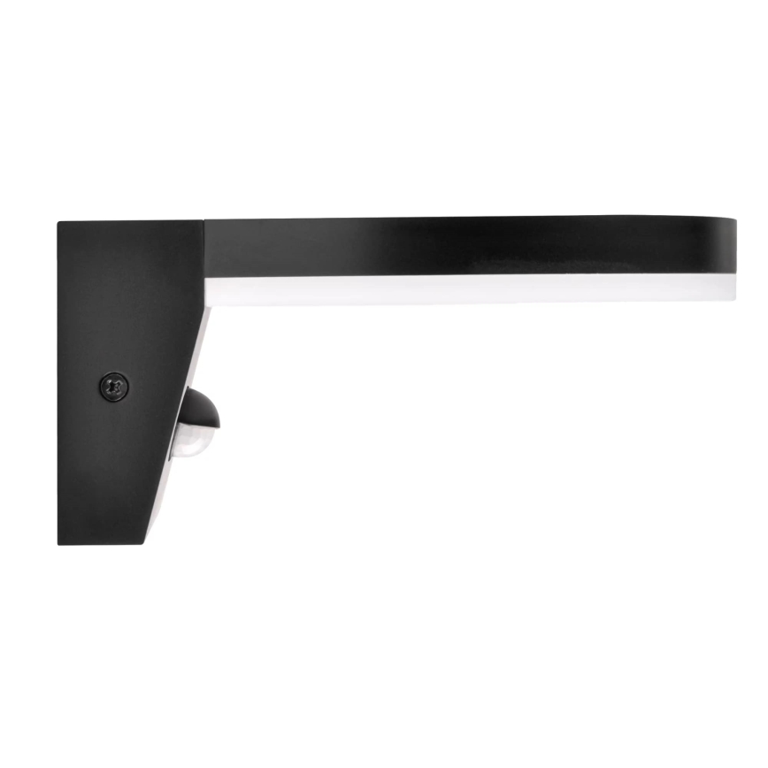 LED Екстериорен аплик със сензор TESA LED/10W/230V IP54 черен