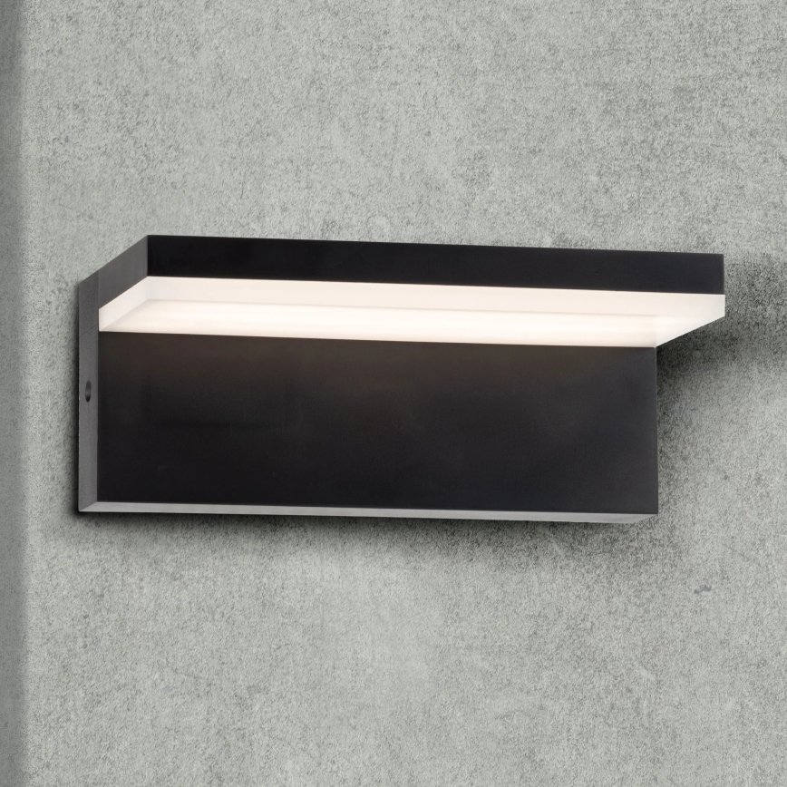 LED Екстериорен аплик TESA LED/10W/230V IP54 черен