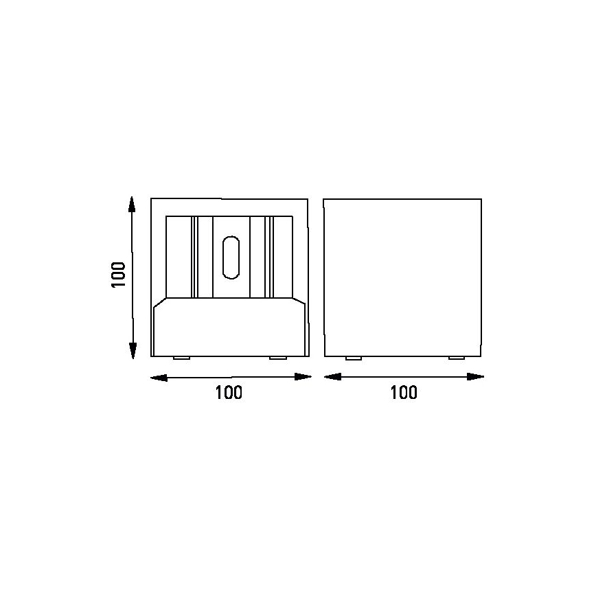 LED Екстериорен аплик TILL LED/6W/230V IP44