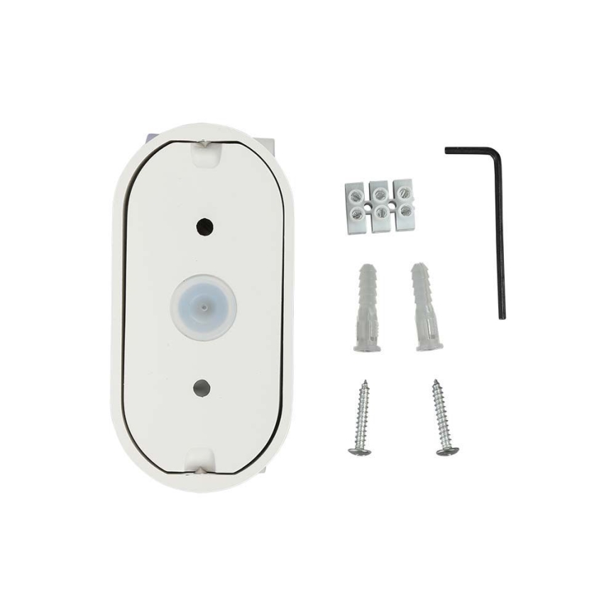 LED Екстериорен гъвкав аплик LED/5W/230V 4000K IP65 бял
