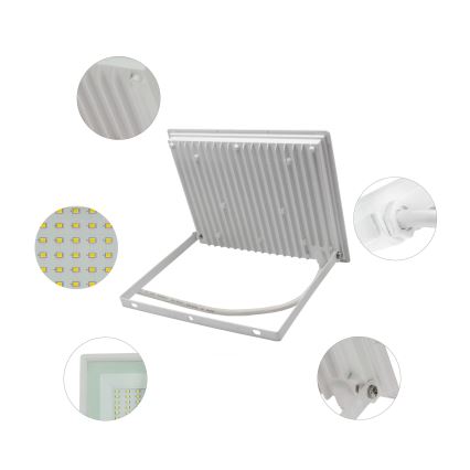 LED Екстериорен прожектор NOCTIS LUX 3 LED/100W/230V 4000K IP65 бял