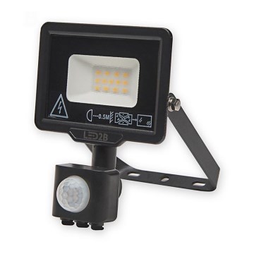 LED Екстериорен прожектор със сензор LED/10W/230V 6500K IP44