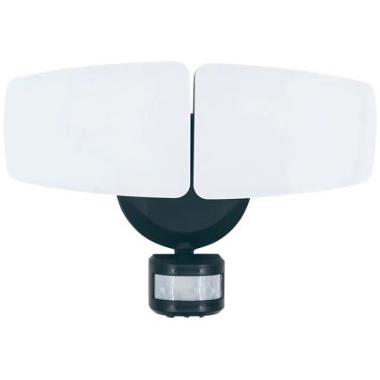 LED Екстериорен прожектор със сензор LED/24W/230V 3000/4000/6000K IP54 антрацит