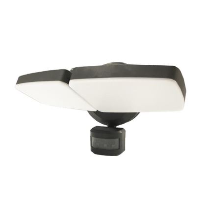 LED Екстериорен прожектор със сензор LED/24W/230V 3000/4000/6000K IP54 антрацит