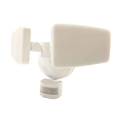 LED Екстериорен прожектор със сензор LED/24W/230V 3000/4000/6000K IP54 бял