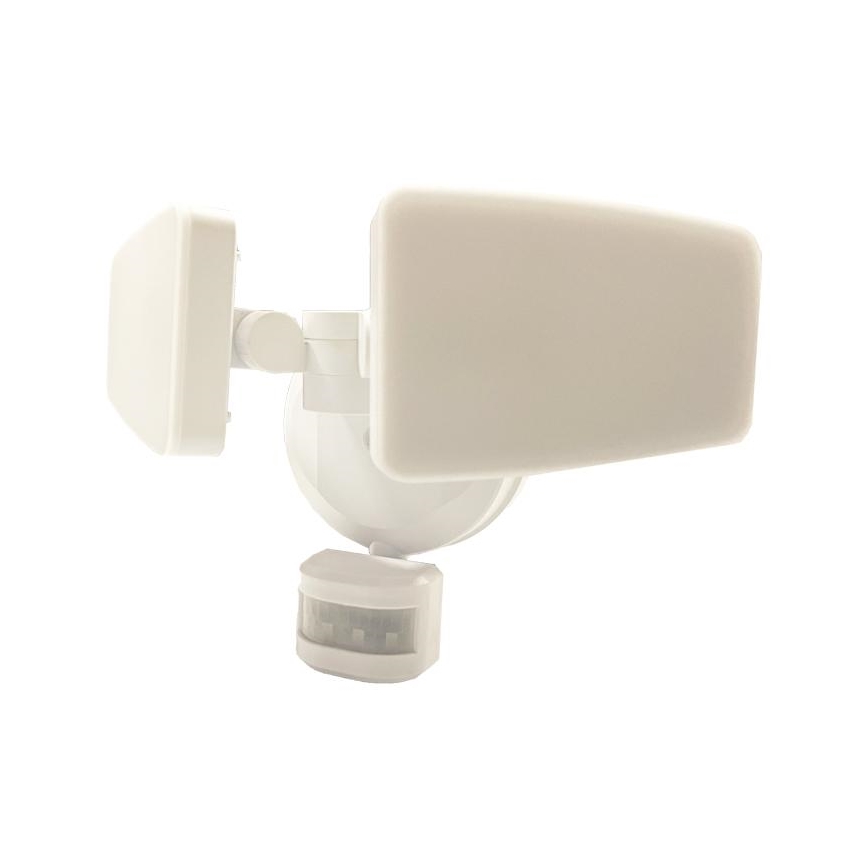 LED Екстериорен прожектор със сензор LED/24W/230V 3000/4000/6000K IP54 бял