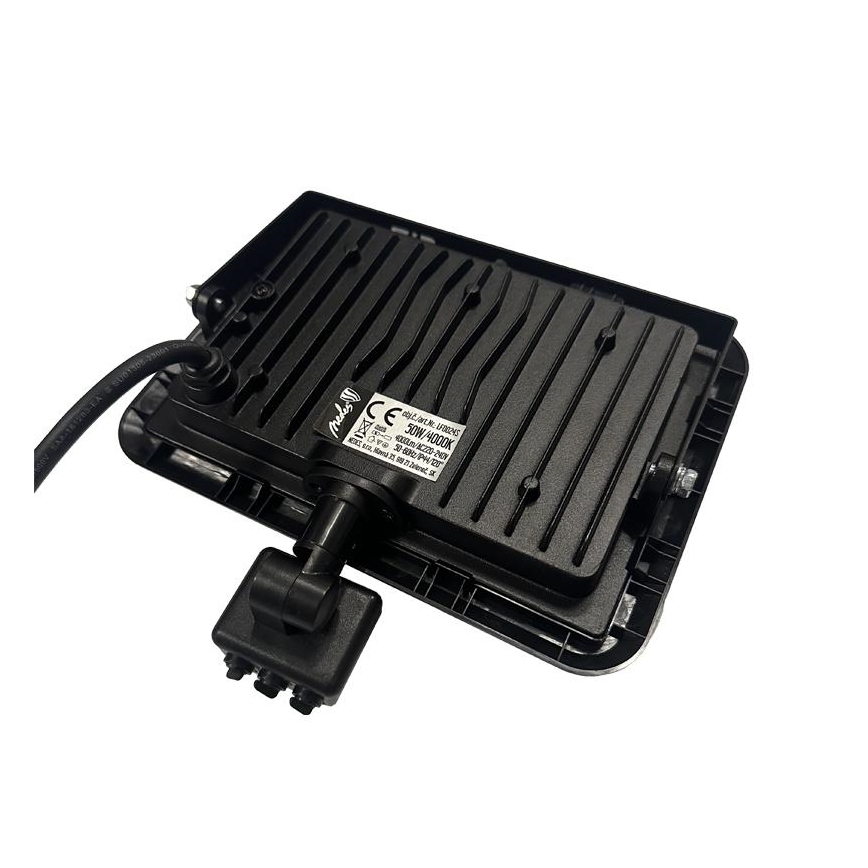 LED Екстериорен прожектор със сензор LED/50W/230V 4000K IP44 черен