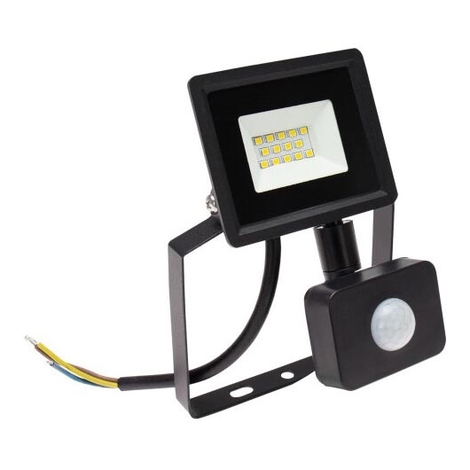 LED Екстериорен прожектор със сензор NOCTIS LUX 3 LED/10W/230V 4000K IP44 черен