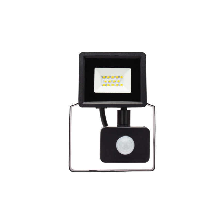 LED Екстериорен прожектор със сензор NOCTIS LUX 3 LED/10W/230V 4000K IP44 черен