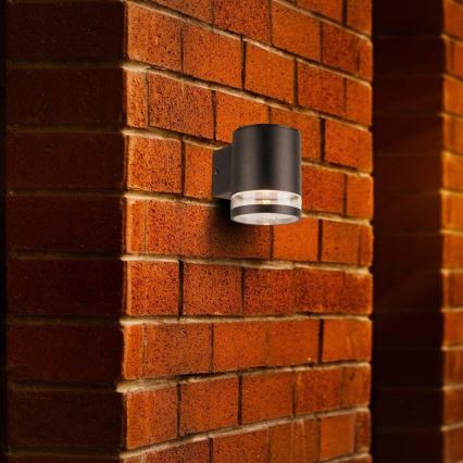 LED Екстериорен соларен аплик със сензор LED/1W/3,7V 3000K IP54 черен