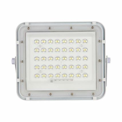 LED Екстериорен димируема соларен прожектор LED/10W/3,2V IP65 6400K 6000 mAh бял + дистанционно управление