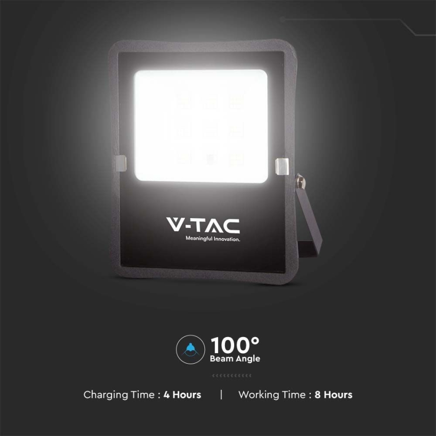 LED Екстериорен соларен прожектор LED/12W/3,2V 6400K IP65 + дистанционно управление