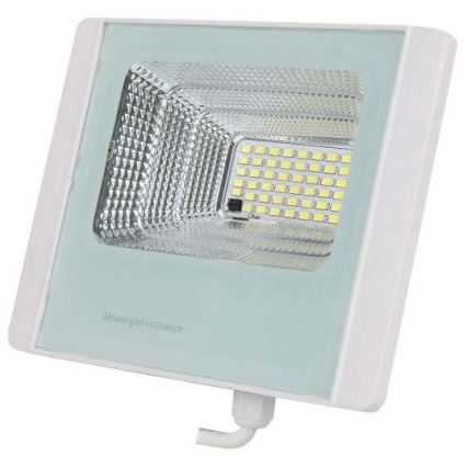 LED Екстериорен соларен прожектор LED/12W/3,2V IP65 4000K + дистанционно управление