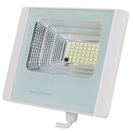 LED Екстериорен соларен прожектор LED/12W/3,2V IP65 6400K + дистанционно управление