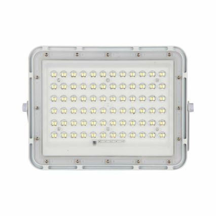 LED Екстериорен димируема соларен прожектор LED/15W/3,2V IP65 4000K 12000 mAh бял + дистанционно управление
